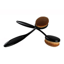 Pro Oval Large Brand Makeup Brushes Cosmetics Foundation Liquid Cream Powder Toolaquiagem ILML