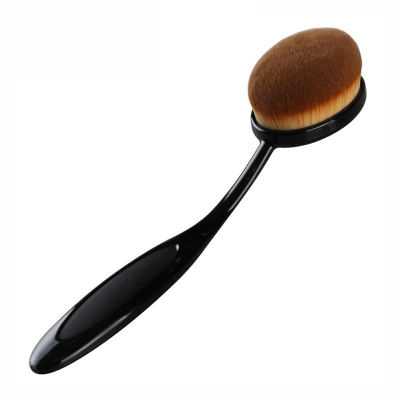 Pro Oval Large Brand Makeup Brushes Cosmetics Foundation Liquid Cream Powder Toolaquiagem ILML