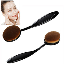 Pro Oval Large Brand Makeup Brushes Cosmetics Foundation Liquid Cream Powder Toolaquiagem ILML