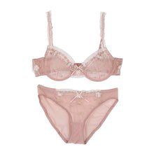 Pro Sexy Women Underwear Suit Push Up Plunge Bra Sets Ladies Lace Floral Embroidery Lingerie Bras  Panties LE2 ILML