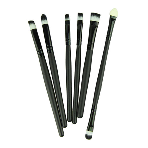 Professional 6pcs Eye Brush Makeup Brushes Cosmetics Toiletry Kit Powder Foundation Concealer Tool Eyeshadow make up Brush ILML