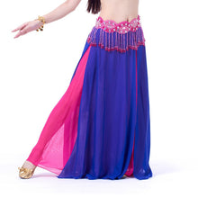 Professional Belly Dance Costume 8 colors Chiffon Skirt 2 Side Slit Skirt Dress 8 Colors ILML