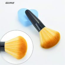 Professional Blush makeup brushes GUJHUI Eyeshadow Powder Foundation Contour ovale makeup brush pinceaux maquiagem cosmetics ILML