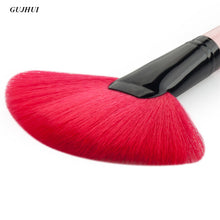Professional GUJHUI Fan Blush Face Powder Foundation makeup brushes Eyeshadow eyebrow make up brushes maquillage Cosmetics ILML