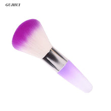 Professional GUJHUI Nail makeup brushes Art Nail Cleaner air brush pinceaux maquillage cosmetics Colorful make up brushes ILML