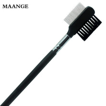 Professional Makeup brushes Eyebrow Eyelash Dual-Comb Extension Eyelashes Brush Comb Cosmetic Makeup Tool Toiletry Kit Maquiagem ILML