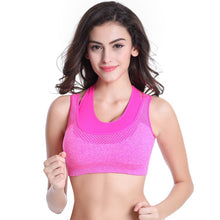 Professional Sexy Bra Mesh Women Fake Two-piece Push Up Fitness Vest Bras Workout Tank Tops ILML
