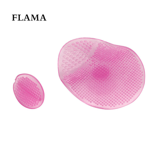 Rom Color Blackhead Washing Remover Face brush Silicone Gel Cleaning Pad Wash Face Soft Nose Brush Pore Cleanser Skin Care ILML