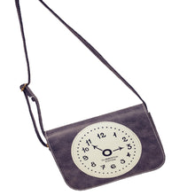 Retro Clock Printed Leather Women Shoulder Bags Lovely College Crossbody Bag School Messenger Bags Women's Hbags ILML