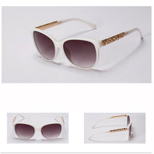 Retro Sunglasses Women Men Brand Designer Plastic Frame Metal Leg Cat Eye Shades Eyeglasses  ILML