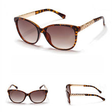 Retro Sunglasses Women Men Brand Designer Plastic Frame Metal Leg Cat Eye Shades Eyeglasses  ILML