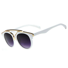 Retro Vintage Women Men Sunglasses Black Leopard Round Frame Cat Eye Eyewear Eye Glass Oculos De Sol LE3 ILML