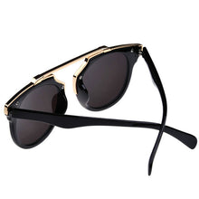 Retro Vintage Women Men Sunglasses Black Leopard Round Frame Cat Eye Eyewear Eye Glass Oculos De Sol LE3 ILML