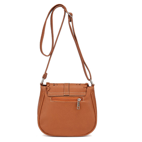Retro Women Leather Tote Shoulder Crossbody Hbag Satchel Messenger Bag ILML