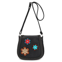 Retro Women's hbags Leather Hollow Three Floral pattern Tote Shoulder Crossbody Satchel Vintar Messenger Bag  ILML