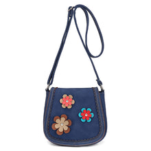 Retro Women's hbags Leather Hollow Three Floral pattern Tote Shoulder Crossbody Satchel Vintar Messenger Bag  ILML