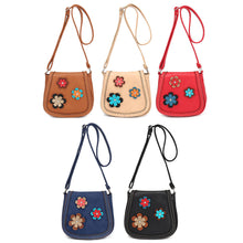 Retro Women's hbags Leather Hollow Three Floral pattern Tote Shoulder Crossbody Satchel Vintar Messenger Bag  ILML