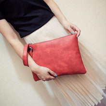 Retro Women'sEnvelope Evening Bag Package Leather Crossbody Shoulder Bag bolsa feminina For Women Messenger Bags Hbag Clutch ILML