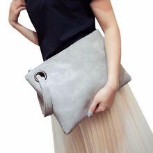 Retro Women'sEnvelope Evening Bag Package Leather Crossbody Shoulder Bag bolsa feminina For Women Messenger Bags Hbag Clutch ILML