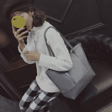 Rivet Women bag PU Leather zipper Messenger Bags Crossbody Hbag Shoulder Bag Ladies Large Tote Bolsas ILML