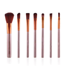 Rose gold 7pcs Pro makeup brushes Face Concealer Eyeshadow Powder Foundation Makeup Brush Concealer Palette Brushes Cosmetic ILML