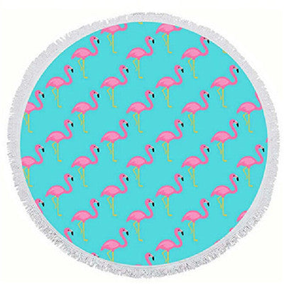 Round Hippie Tapestry Beach Throw Roundie Mat Bohemian Women Scarf Luxury Shawls Scarves Stoles Mala Wrap Scarf ILML