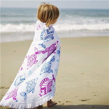 Round Hippie Tapestry Beach Throw Roundie Mat Bohemian Women Scarf Luxury Shawls Scarves Stoles Mala Wrap Scarf ILML