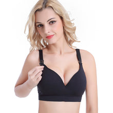Seamless Padded Feeding Nursing Bras Women Ladies Wire-Free Maternity Breastfeeding Bra B C Cup Clothes ILML
