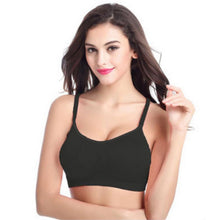 Seamless Racerback Women Padded Push Up Fitness S Bra Stretch Workout Crop Tops  ILML