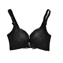 Sexy Ladies Embroidered Side Support Push Up Bra Plunge Underwired Bra for Women PY16 ILML