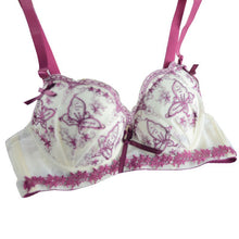 Sexy Women Floral Embroidery Push Up Padded Underwear Bra  Pant Set Brassieres Y46 P18 ILML