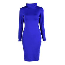 Sexy Women Long Sleeve Backless Dress Bandage Bodycon Cocktail Club Party Knee Dresses ILML