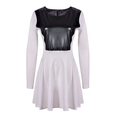 Sexy Women Long Sleeve Bodycon Casual Party Cocktail Short Mini Dress ILML