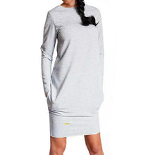 Sexy Women Long Sleeve Warm Bodycon Dress Sweatshirt Party Short Mini Jumper Dresses  ILML