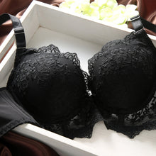Sexy Women Push Up Lace Bra and Panty s Set Embroidery Underwear Lingerie Bras Suit ILML