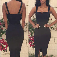 Sexy Womens Sleeveless Bandage Bodycon Maxi Party Dress ILML