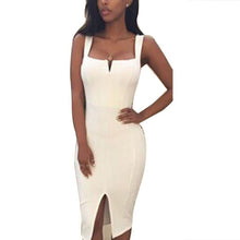 Sexy Womens Sleeveless Bandage Bodycon Maxi Party Dress ILML