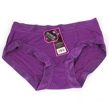 Sexy Womens Solid Color Cozy Modal Cotton Panties Briefs Non-trace Underwears  ILML