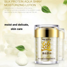 Silk Protein Deep Moisturizing Face Cream Shrink Pores BIOAQUA Brand Skin Care Anti Wrinkle Cream Face Care Whitening Cream LE2 ILML