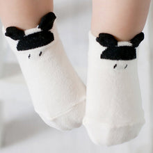 Soft Infant Unises Kids born Mouse Printed Baby Ankle Socks 0-4Y Y2 ILML