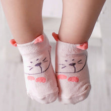 Soft Infant Unises Kids born Mouse Printed Baby Ankle Socks 0-4Y Y2 ILML