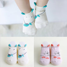 Soft Infant Unises Kids born Mouse Printed Baby Ankle Socks 0-4Y Y2 ILML