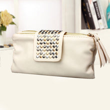 Soft WO Card Coin Holder ZIP Wallet PU Leather Wallet Clutch Purse Bag ILML