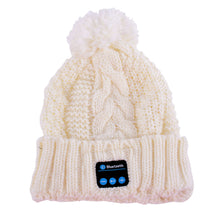 Soft Warm Beanies Hats for Women Wireless Bluetooth Smart Caps Headphone Headset Speaker Mic ILML