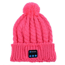 Soft Warm Beanies Hats for Women Wireless Bluetooth Smart Caps Headphone Headset Speaker Mic ILML