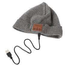 Soft Warm Beanie Hats for Women Men Unisex Wireless Bluetooth Smart Cap Headset Headphone Speaker Mic Bluetooth Hat ILML