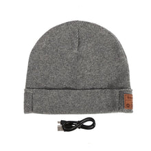 Soft Warm Beanie Hats for Women Men Unisex Wireless Bluetooth Smart Cap Headset Headphone Speaker Mic Bluetooth Hat ILML