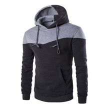 Hoodieen Sudaderas Hombre Hip Hop Mens Hoodie Decorative Pocket Patchwork Sweatshirts Tracksuit ILML