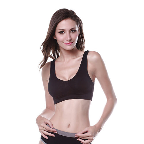 Sexy Bra Women Bust Bra Push Up Seamless Cotton Tops Sleeping Active Underwear ILML
