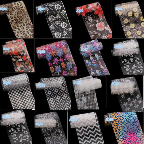 Starry Sky Design Nail Art Foil Stickers Transfer Decal Tips Manicure ILML